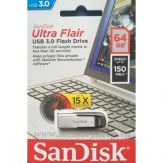 USB 3.0 SanDisk Ultra Flair CZ73 - 64 GB , 150 MB/s